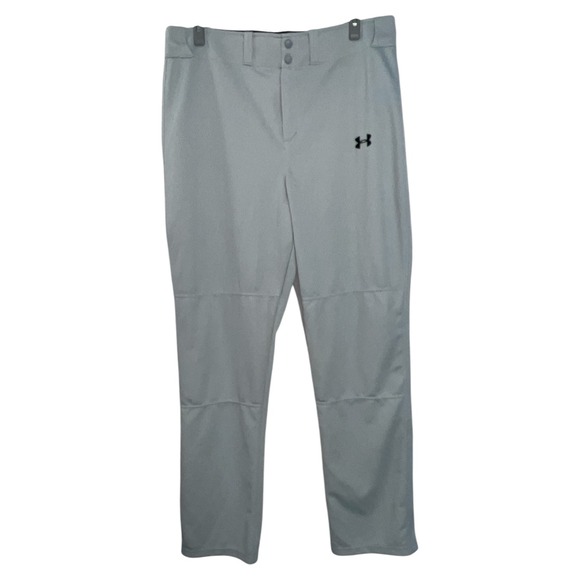 Under Armour Men's Loose Heatgear Baseball Pants Gray XL‎ - Picture 3 of 10
